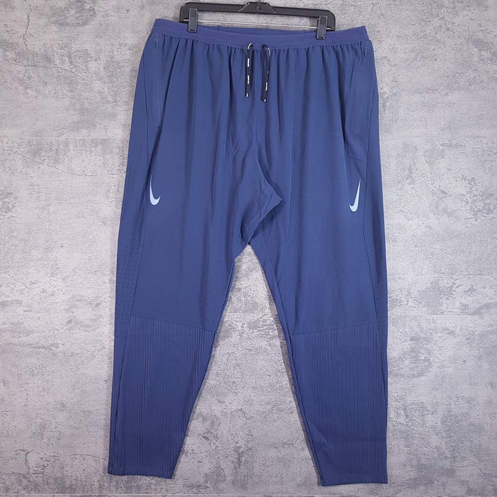 NIKE Dri-FIT ADV AeroSwift Racing Pants Mens Size 3XL Blue DM4615-410